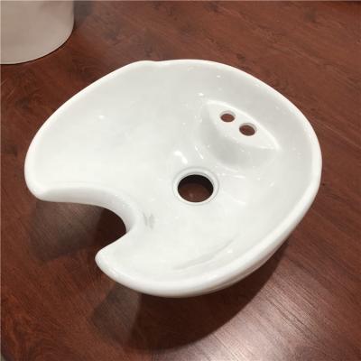 China Modern hairdressers salon sink shampoo wash basins for barber shop equipment for sale