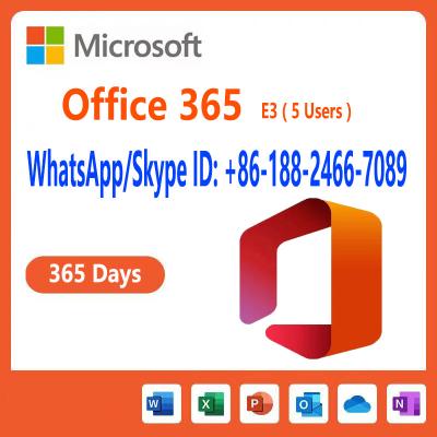 China office 365 E3 Enterprise 1 Year 5users Subscription MS for sale