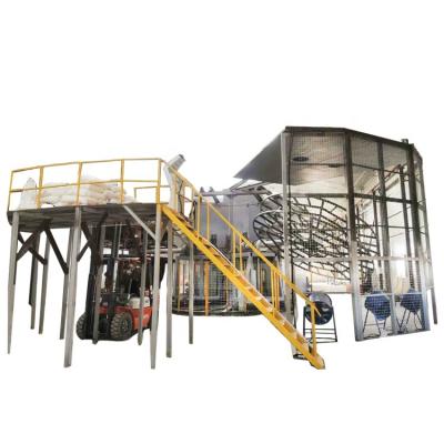 China Custom Rotomoulding Machine For Hollow PE Product Making 3arm Rotomolding Machine for sale