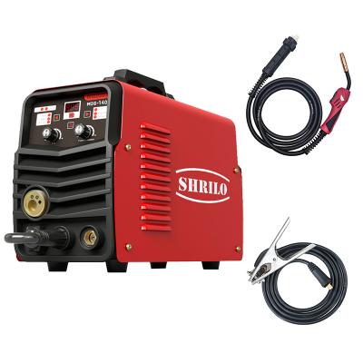 China Professional Building Material Stores IGBT Inverter 3 In 1 4 In 1 5 In 1 MAG Muttahida Majlis-e-Amal MIG 140A MIG Welders With Single Voltage 220V for sale