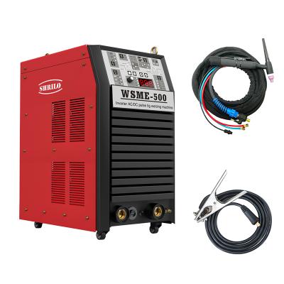 China Best Quality Industrial Welding Welder 380V DC AC Inverter Cat DC GTAW Cat Cat Industrial Aluminum Steel Welder Good Quality With Pulse WSE-500 For Sale for sale