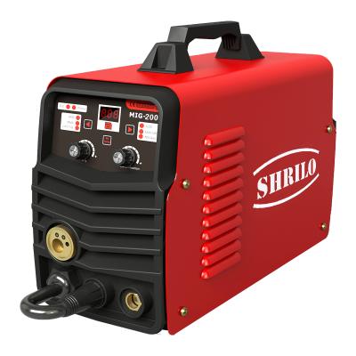 China 5mm Mini No Gas And 200a Gas Shielded MIG / Arc Welder Multi Process MIG Cat Stick Welder for sale