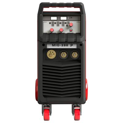 China Professional Muttahida Majlis-e-Amal MIG Aluminum Mini MIG Welder MIG 280 Dual Pulse Magnetic MIG Welding Machine for Aluminum for sale