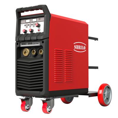 China Professional Aluminum MIG Welder NBC 350 MIG 350 Pulse MIG No Gassless Welding Machine MIG 350a for sale