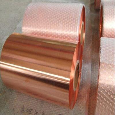 China 99.9% Pure Copper Tape / Strip / Coil C1100 T2 C10100 C10200 Copper Bare Flat Copper Earthing Tape Price for sale