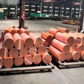 China Mill Finish Surface Pure Copper Steel Round Bar C95800 C63000 C63200 C11000 C10200 C12010 for sale