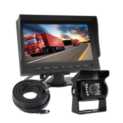 China Waterproof Factory 7 Inch 1080P LCD AHD Monitor Rear View Camera System Car Backup Reversing Aid Video Kit Camara De Reversa for sale