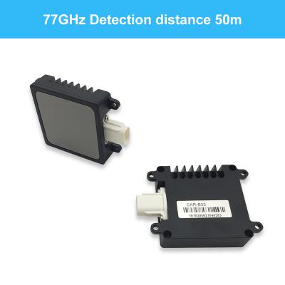 China Universal 77Ghz Car Blind Spot Mirror BSM Radar Detection System 24V Microwave Truck Waterproof Radar Motion Sensor for sale