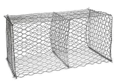 중국 직류 전기를 통한 Reno 매트리스 100*120mm Gabion 철사 바구니 판매용