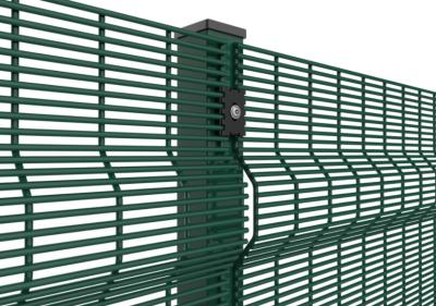 China Pvc Coating ety Guardrail Prevents Climbing Prison Mesh Fencing for sale