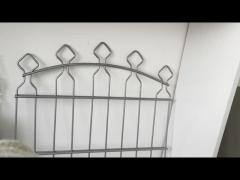 Double Loop Wire Fence Twin Wire Fence Ornamental Fencing For Garden