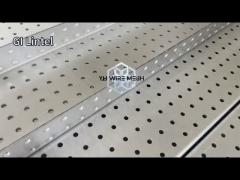 Blockwork Internal Window Lintel 153mm Perforated Wire Mesh