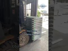 Steel Walkway Grating Heavy Duty Anti Slip Durable Industrial Flooring