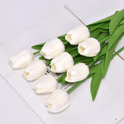 China Fancy Artificial Holland Mini Tulip Real Touch Flowers Tulip 5 PCs For Wedding Decor Home Party DIY for sale