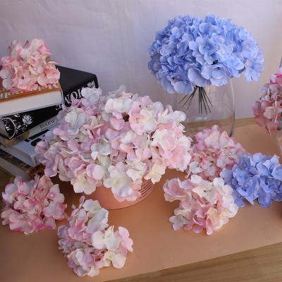 China Wedding Decoration 22colors Hydrangea Artificial Flowers For Wedding Decoration for sale