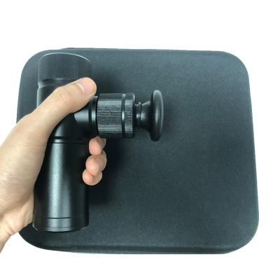 China 2021 Body Heat Mini Handheld Deep Massage Gun Dropshipping 4 Speed ​​Muscle Massage Gun Body Cloth Percussion 4 Speed ​​Gun for sale