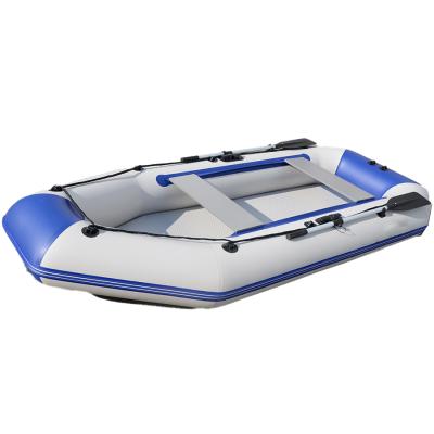 China Warter Sports Inflatable Boat PVC Rowing Boat Fishing Kayak Air Sea Floor for sale