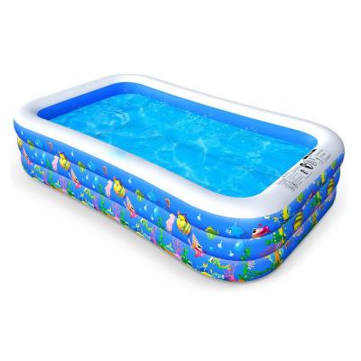 China BIG Outdoor Use QUICK Watersport PVC Outdoor Bathtub Playing Inflatable Pool for sale