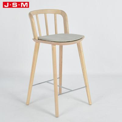 China Good quality vintage imported modern solid wood risers kitchen bar living room bar stool for home for sale