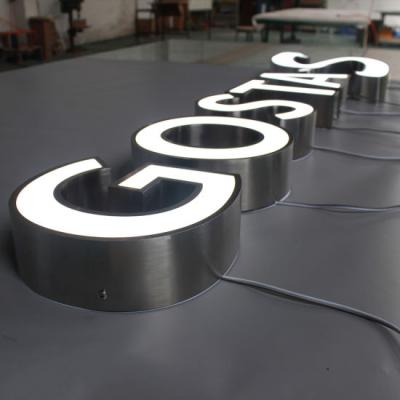 China Other Store Led Sign Outdoor Illuminated Signage Front Lighted Led Logo Channel Letter Signs for sale