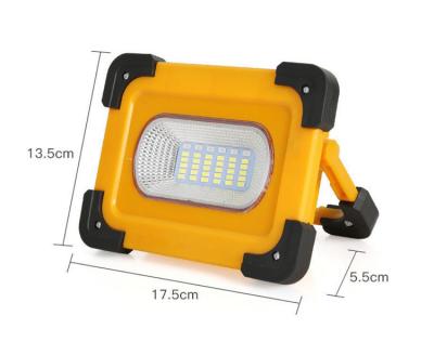 China Residential Solar Work Light with USB Rotatable Chargeable Battery 60 SMD 10 SMD White Red Blue Portable Led Work Lights for sale