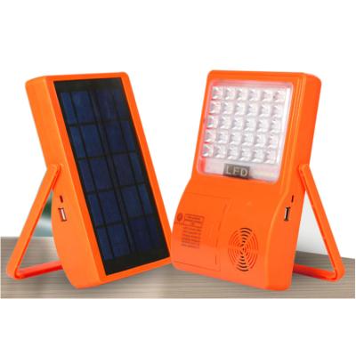 China COB Outdoor SMD Power Bank Strobe Power Bank Activity Flood Light Portable Solar Red Blue Light Portable Outdoor Work Light for sale