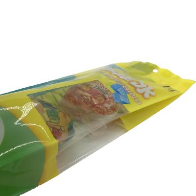 China Storage Moisture Proof Standing Bag Plastic Jelly Bag Packaging For Food Gusset Food Bags Coffee Side Pouch for sale