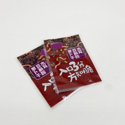 China BIODEGRADABLE Customized Printed Three Small Bag Sauce Sealing Packaging Packets for sale