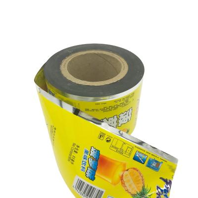 China Moisture Proof Snack Food Packaging Vending Plastic Roll Film for sale