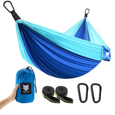 China 2022 New Canvas Anti-rollover Portable Backpack Hammock Outdoor Tent For Two Person Heavy Duty Hammock Adult for sale