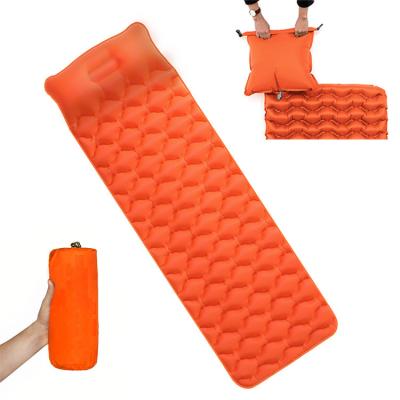 China 2022 New Camping Tent Backpacking Portable Ultralight Adult Inflatable Mat Sleep Pad Outdoor Sleeping Pad for sale