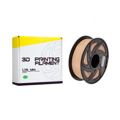 China Raw Material 100% Rod Plastic Virgin 3D Printer Wood Filament 1KG 1.75MM FDM 3D Printer Sunhokey Manufacturer for sale