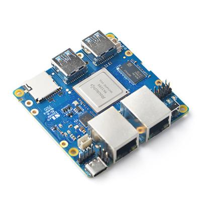 China Dual NanoPi R4S 1GB/4GB Gbp Friendly Ethernet Gateways RK3399 With Support OpenWrt LEDE Cooling System V2ray SSR Linux Rockchip NanoPi Friendly R4S for sale