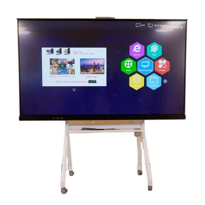 China 98inch Conference Touch Screen Panel For Classroom Education Smart Whiteboard Teacher Interactive White Board for sale