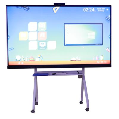 China Conference 65 Inch 4K LED Interactive Touch Screen Flat Panel Monitor Interactive Display for sale