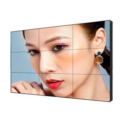 China Indoor Advertising 65 Inch 3.5mm Bezel Advertising Players Control Room Indoor Video Wall for sale