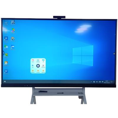 China Portable Conference 65inches 4K HD LCD Display 10 Point Touch Screen Interactive Whiteboard For School for sale