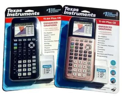 China Discounted Price on New Original Texas Instruments TI-84 Plus CE Color Graphing Calculator NEW Black for sale