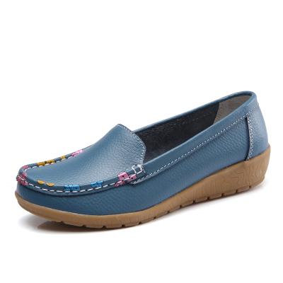 China Wholesale High Quality Flat Midsole Material Tpr Lining Polyurethane Material Step-in Flat Shoe Female Shoes for sale