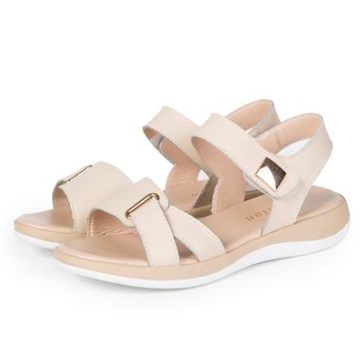 China The trend of 2021 fashion spring and summer casual new sandals and comfortable women's soft-soled wedge thick-soled sandals beach sandals for sale