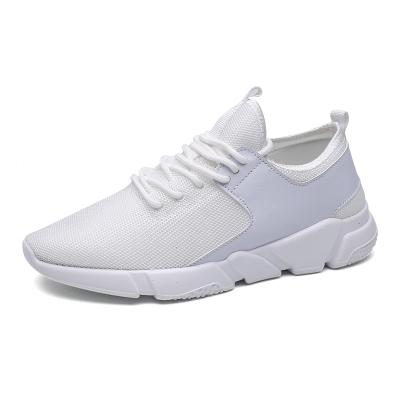 China Fashion trend popular size 39-44 designs black white men's casual shoes walking style sports shoes men for sale