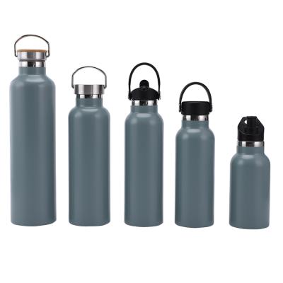 China PORTABLE Outdoor Portable Double Wall Stainless Steel Sports Water Bottle 350ml 500ml 600ml 600ml 1000ml Cold Vacuum Flasks Travel Cup for sale