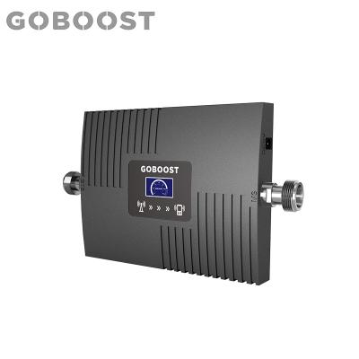 China Goboost GSM Signal Amplifier 900mhz Signal Repeater Booster 2g 3g 4g 140*80*16(mm) for sale