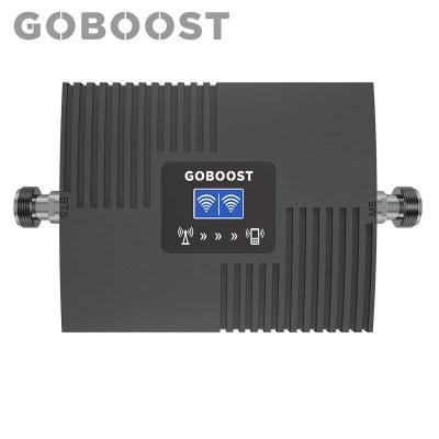 China 850 1700 2100 Mhz Dish Amplifier Phone Signal Booster Sticker B4 B5 Signal Booster 108*85*18.3(mm) for sale