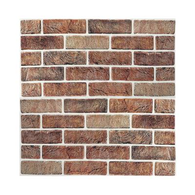 China Modern PE Foam 3D Wall Sticker Self Adhesive Brick 3d Wallpaper For Wallcovering for sale