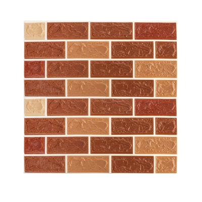 China Modern Highly Recommend Best Quality 3d Brick Wall Wallpaper Home Decoration 3d Stone Wallpaper for sale