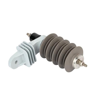 China High voltage Polymeric Housed Metal Oxide Lightning Arrester / Surge Arrester/LA/Porcelain/Gapless/LA zu verkaufen