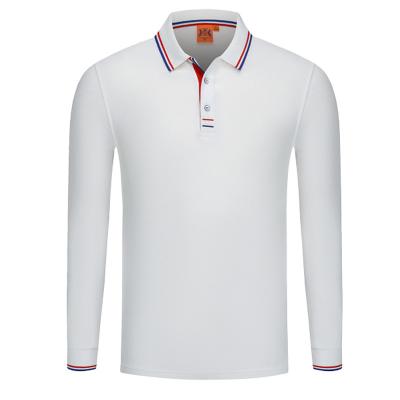 China Wholesale High Quality Plain Anti-pilling Men's Polo Shirt With Embroidery Custom Made Polo Long Sleeve for sale