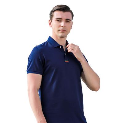 China Anti-pilling Polo Shirt High Quality, Casual Logo Design Lapel Polo Shirts Men Clothes Short Sleeved Cotton Custom T-shirt Wholesale for sale