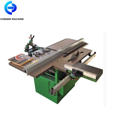 China Hotels Woodworking Planer Combination Machine Thickness Machine Outdoor Planing Wood Planer for sale